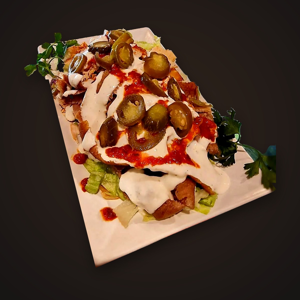 Kapsalon na talerzu