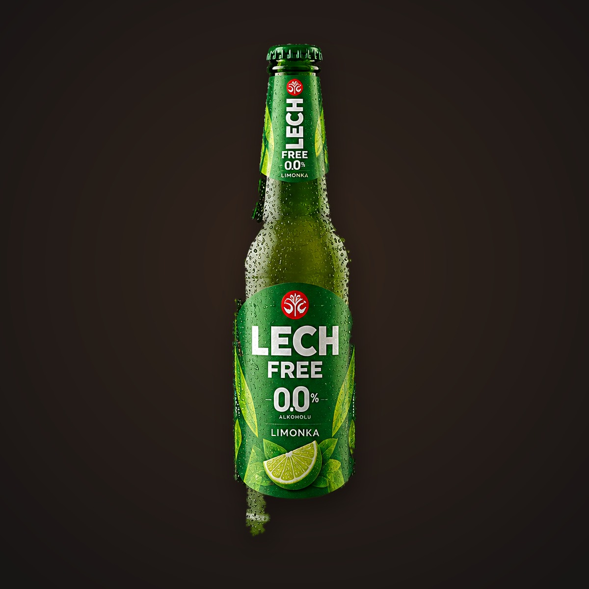 Lech Free 0% Limonka (piwo bezalkoholowe)