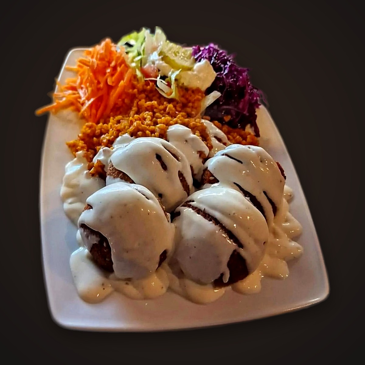 Talerz Falafel